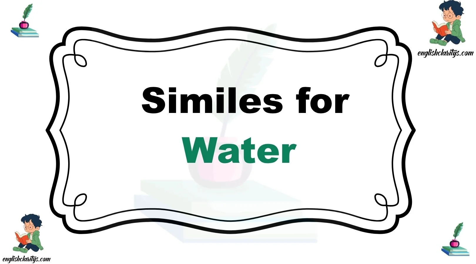 Similes for Water 