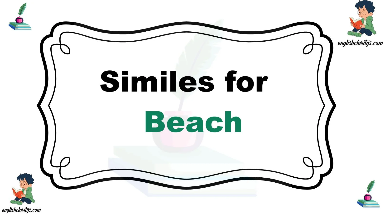 Similes for The Beach