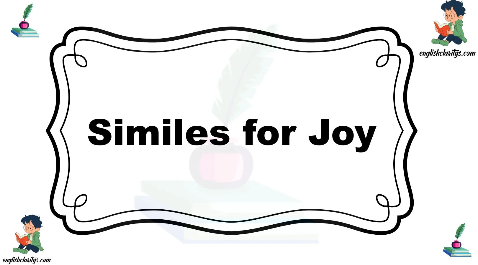 Similes for Joy
