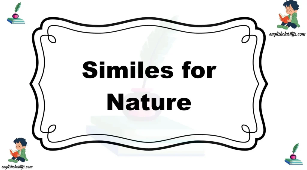 Similes for Nature