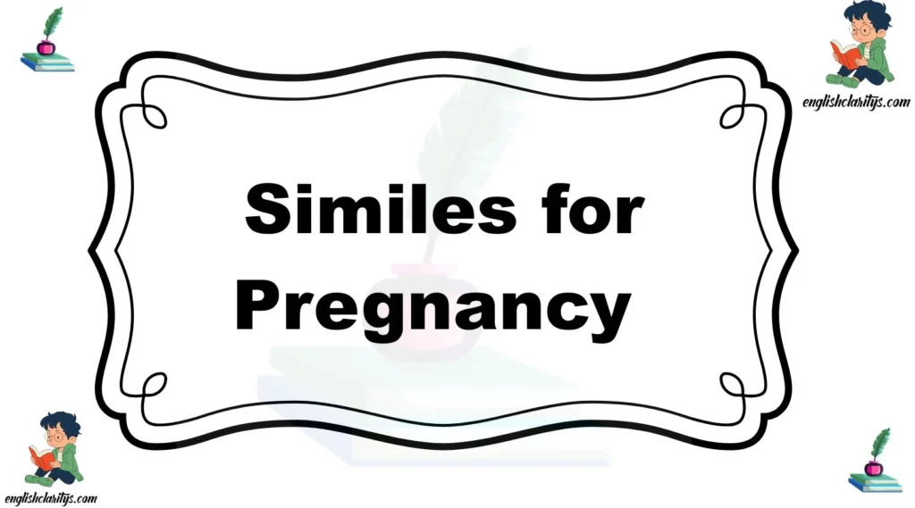 Similes for Pregnancy