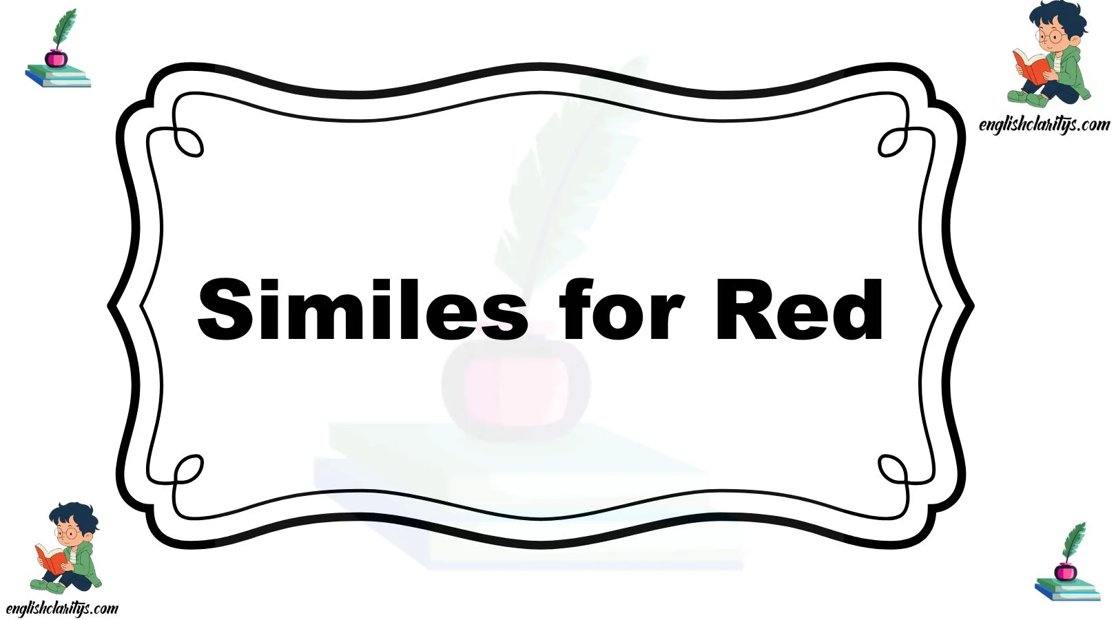 Similes for Red