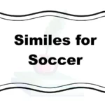 Similes for Soccer