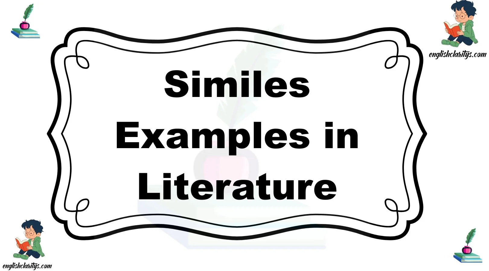 Similes Examples in Literature