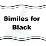 Similes for Black