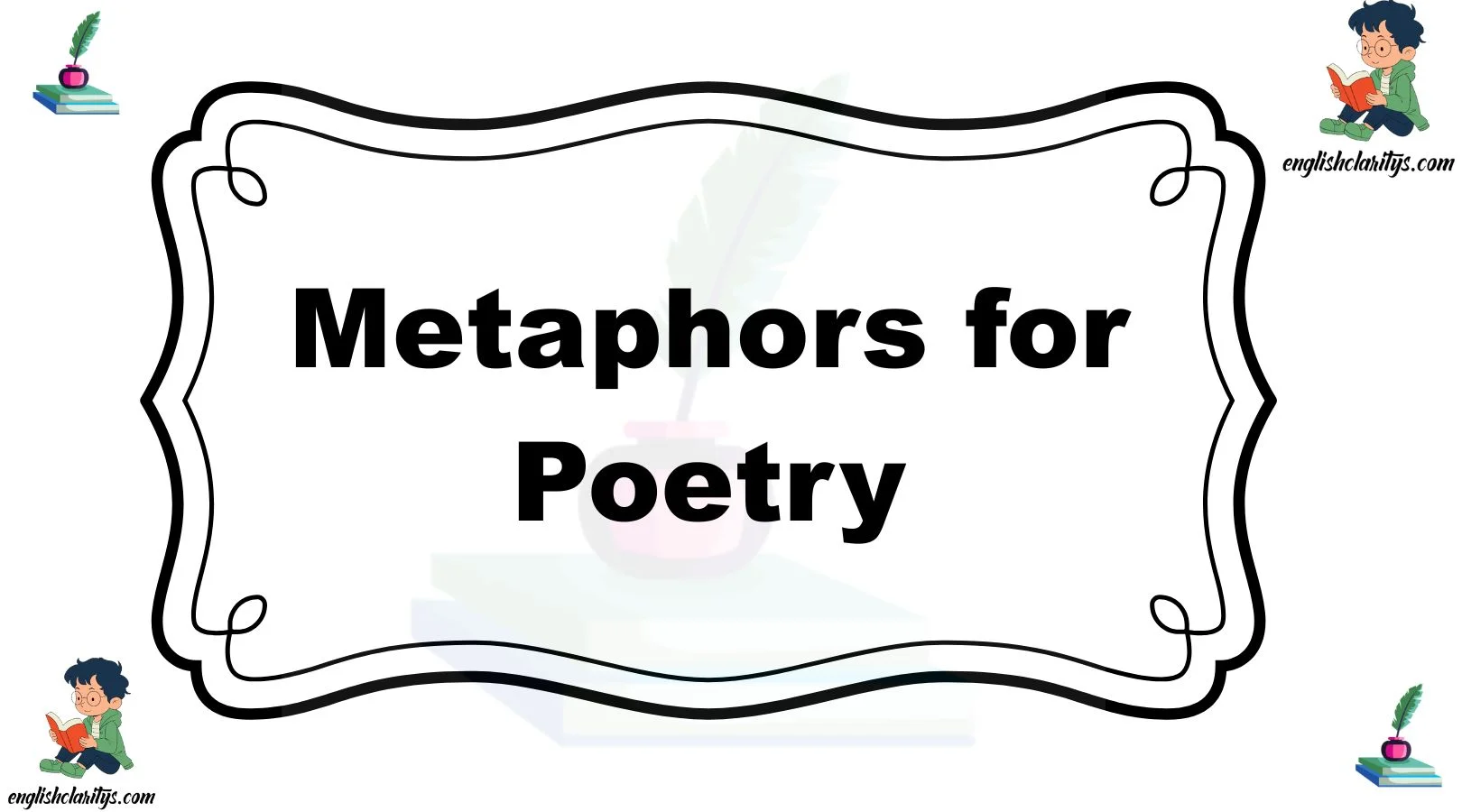 Metaphors for Poetry