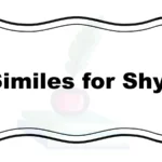 Similes for Shy